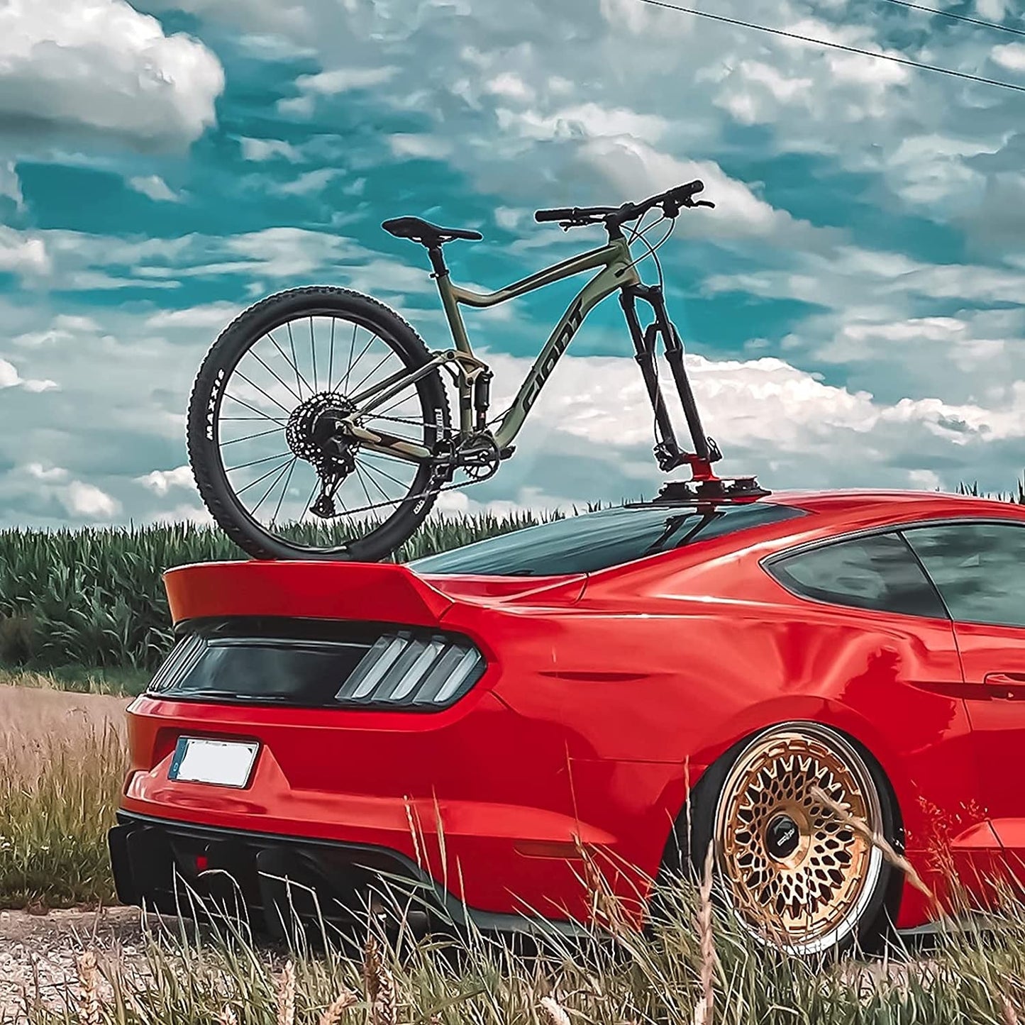 ROCKBROS XP100 portbiciclete portbagaj de acoperiș asamblare rapidă pentru 1-3 biciclete