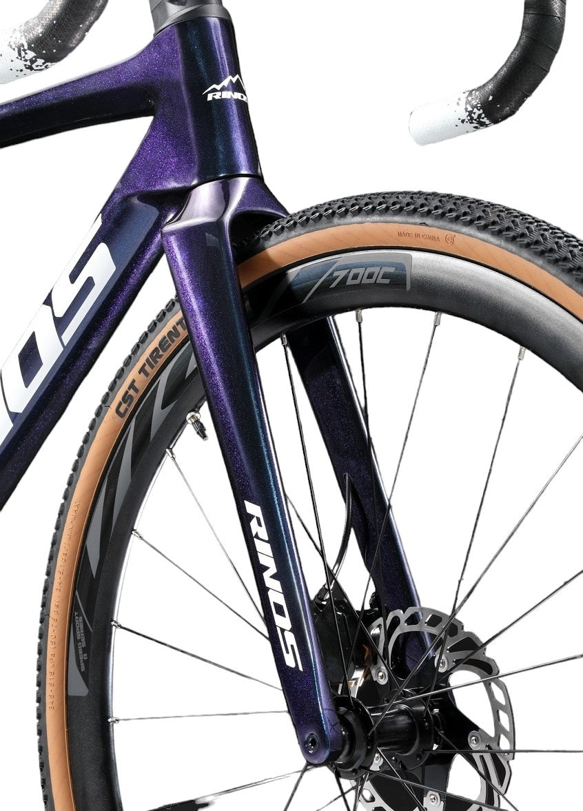 RINOS Bicicleta Gravel Carbon Sandman5.0 Shimano R8000 Ultegra