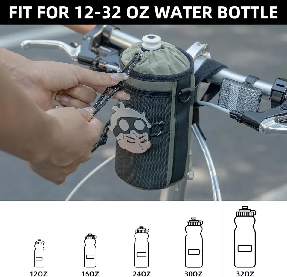 Ghidon pentru geanta pentru biciclete ROCKBROS cu sticla de apa cu cordon de nailon