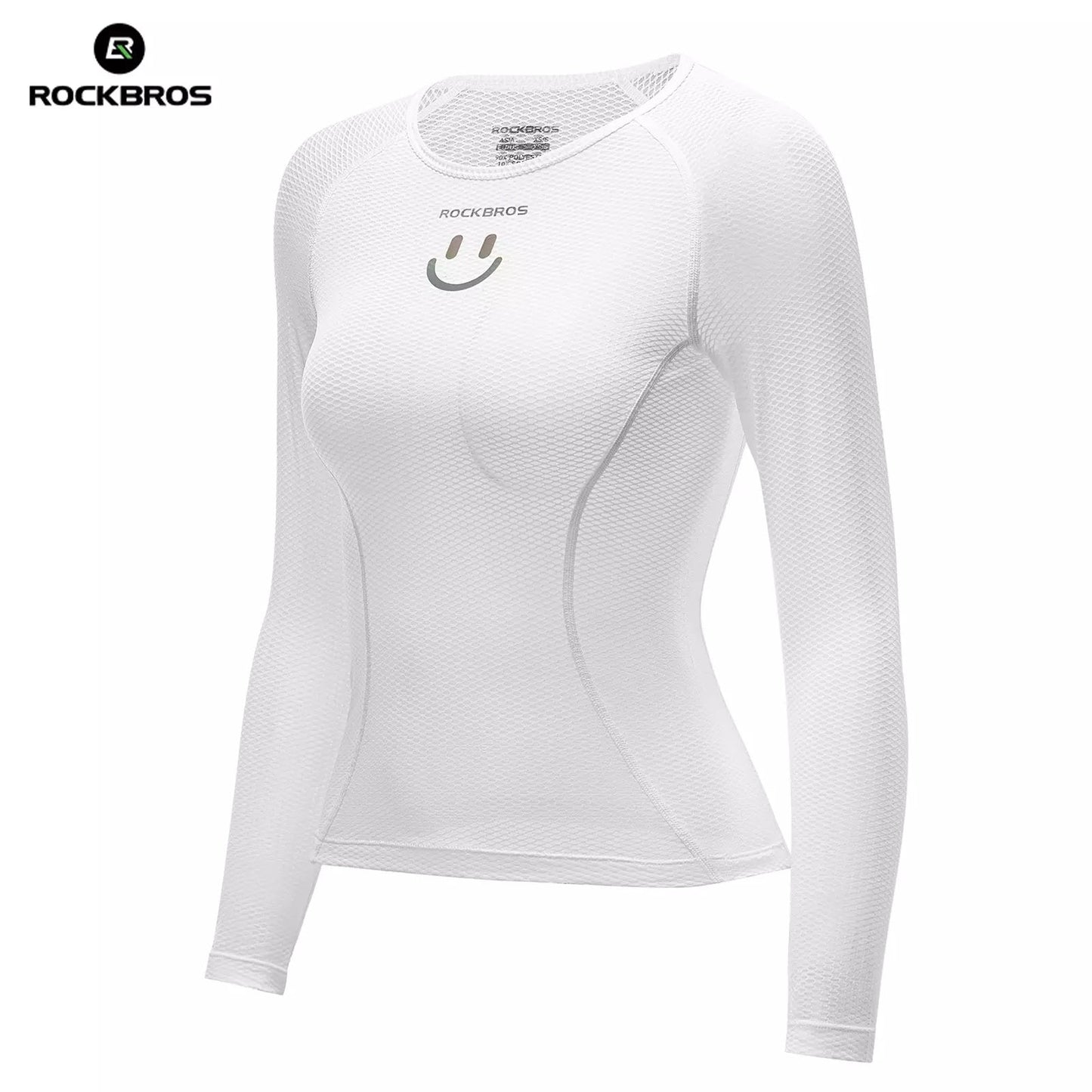 Tricou cu mânecă lungă ROCKBROS tricou de ciclism damă, respirabil, cu uscare rapidă, îmbrăcăminte pentru biciclete, femei, potrivit pentru alergare, tenis, drumeții, tricou sport de bază