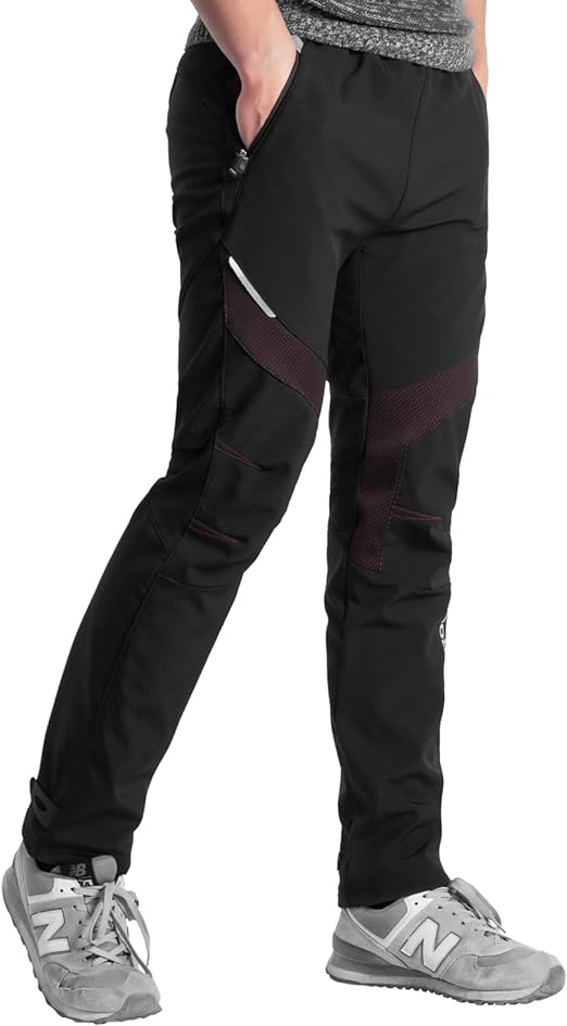 ROCKBROS Pantaloni de ciclism lungi rezistenti la vant sport Marimea europeana M-4XL