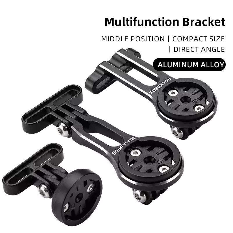 Suport ROCKBROS pentru computer de biciclete pentru Suport ghidon GPS Garmin Bryton Wahoo din aluminiu