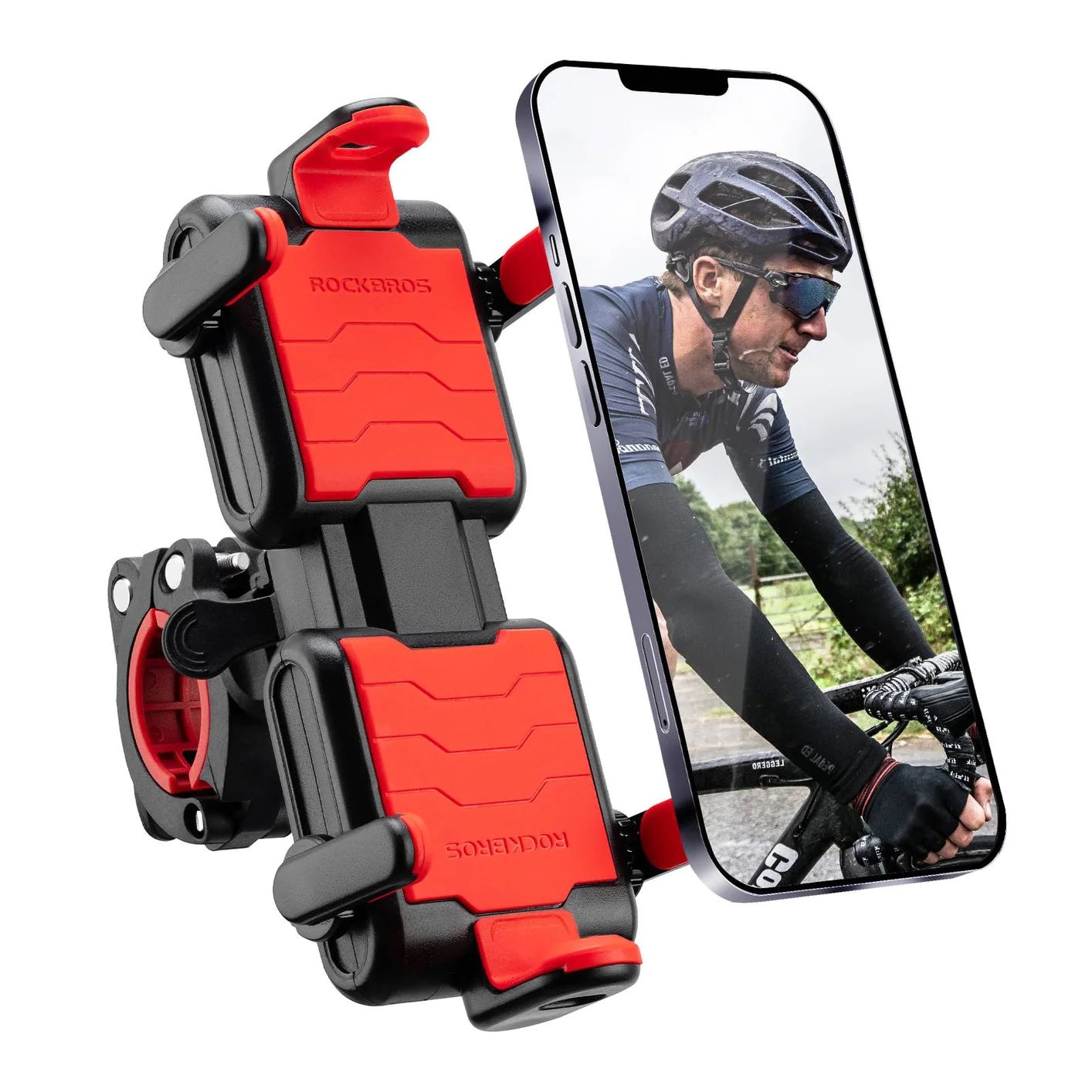 ROCKBROS suport biciclete telefon mobil suport moto ghidon 360° smartphone universal
