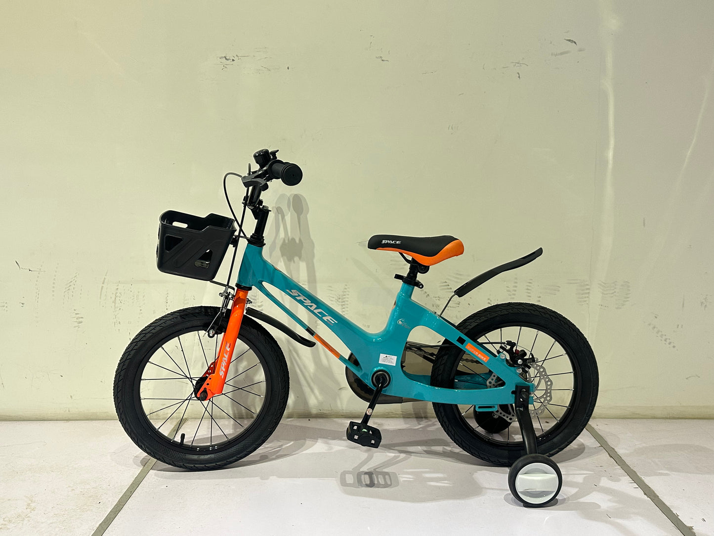 Bicicleta pentru copii SKYS de la 3 la 9 ani 14/16/18 inch albastru portocaliu