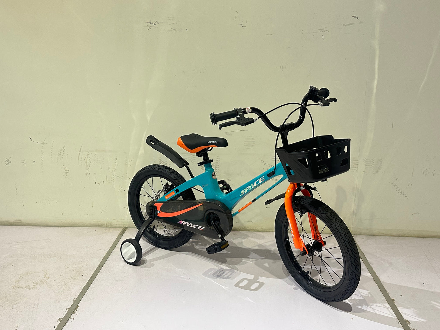 Bicicleta pentru copii SKYS de la 3 la 9 ani 14/16/18 inch albastru portocaliu