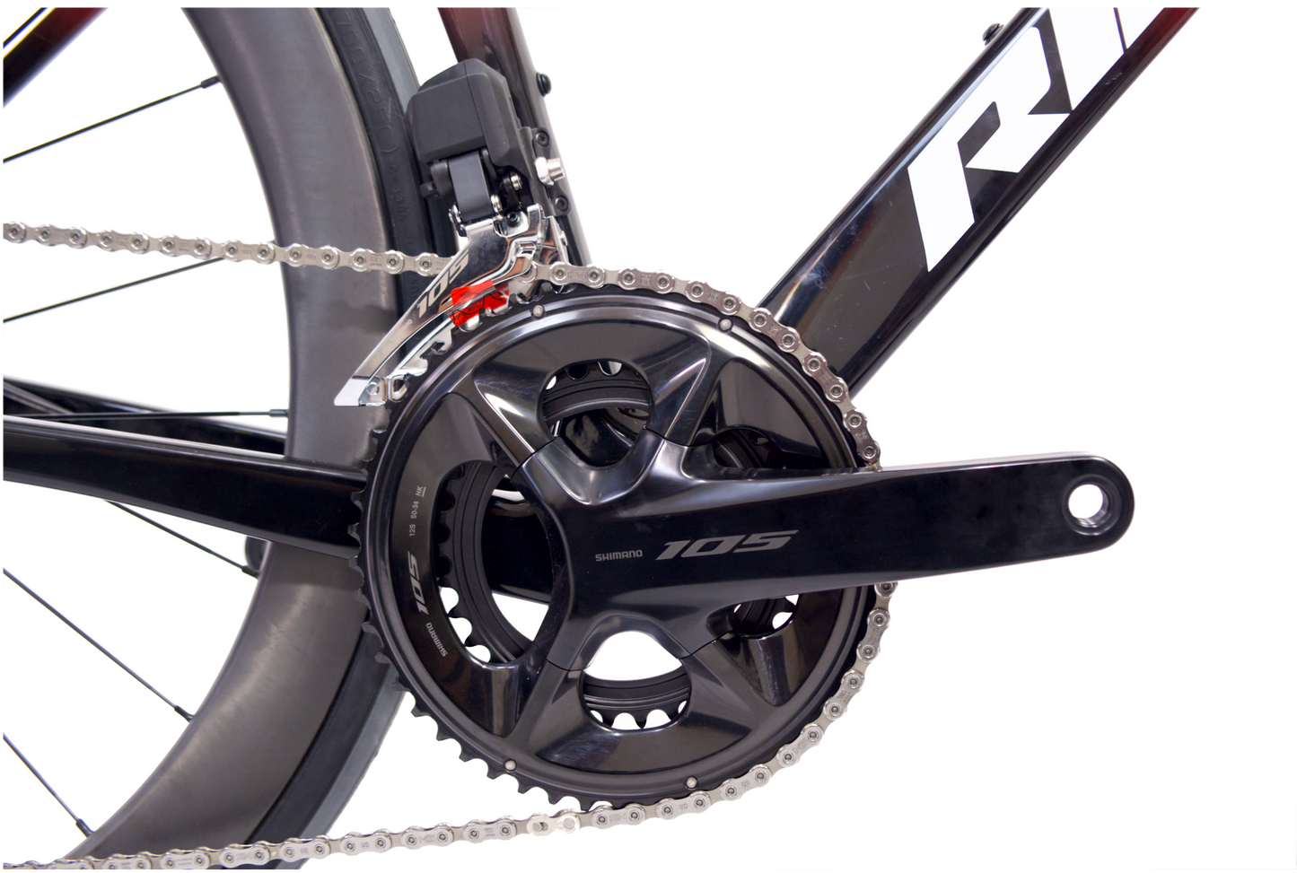 RINOS Bicicletă de Șosea Carbon Odin 6.1 Shimano 105 Di2, 24 viteze
