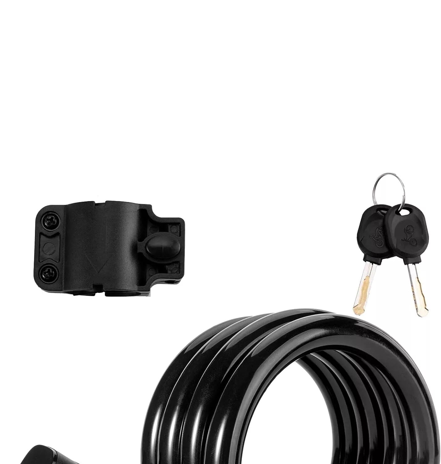 ROCKBROS broasca biciclete incuietoare cablu biciclete cu suport de montare 2 chei