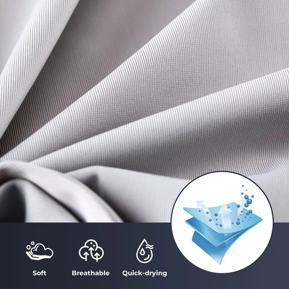 ROCKBROS Tricou pentru ciclism cu mânecă lungă Tricou pentru bărbați, respirabil, cu uscare rapidă, pentru ciclism, cu fermoar, cu 3 buzunare, tricou pentru bărbați, bicicletă de drum, MTB, mărime europeană