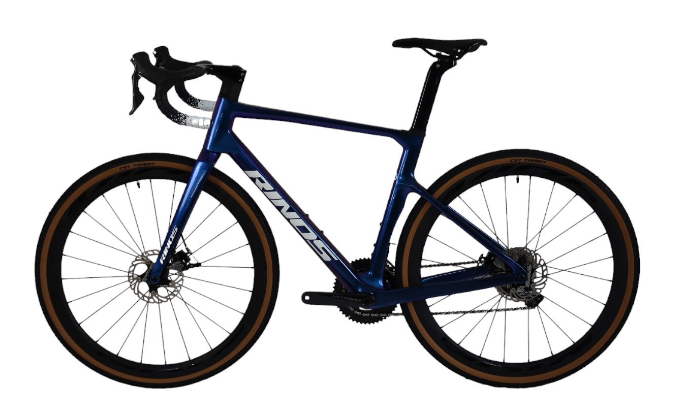 RINOS Bicicleta Gravel Carbon Sandman5.0 Shimano R8000 Ultegra