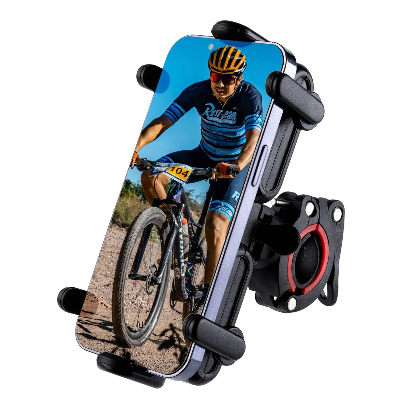 ROCKBROS suport biciclete telefon mobil suport moto ghidon 360° smartphone universal