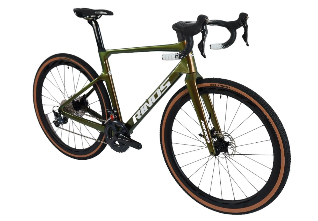 RINOS Bicicleta Gravel Carbon Sandman5.0 Shimano R8000 Ultegra