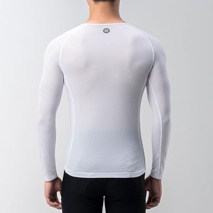 Cămașă cu mânecă lungă ROCKBROS tricou de ciclism pentru bărbați, cămașă funcțională cu uscare rapidă, îmbrăcăminte pentru ciclism, cămașă fitness pentru ciclism, alergare, tenis, drumeții, bărbați