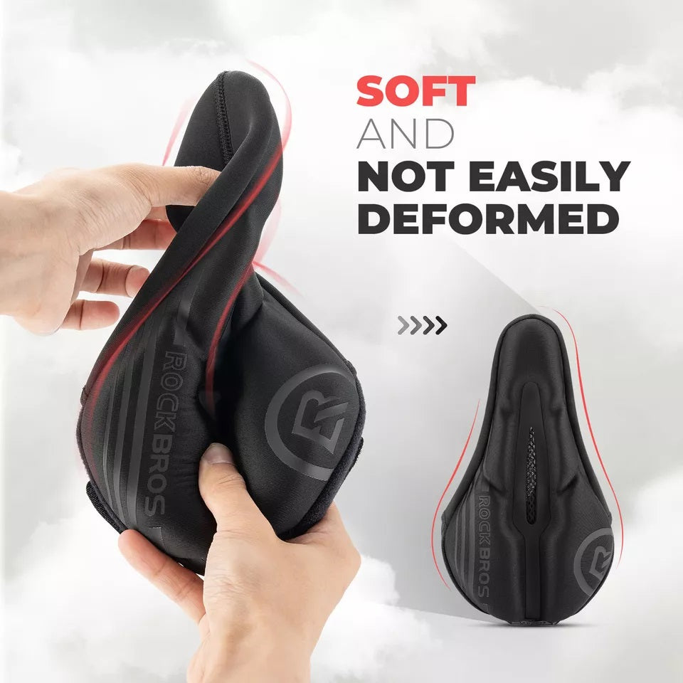 ROCKBROS husa șa de bicicletă husa șa gel cu husă de ploaie unisex