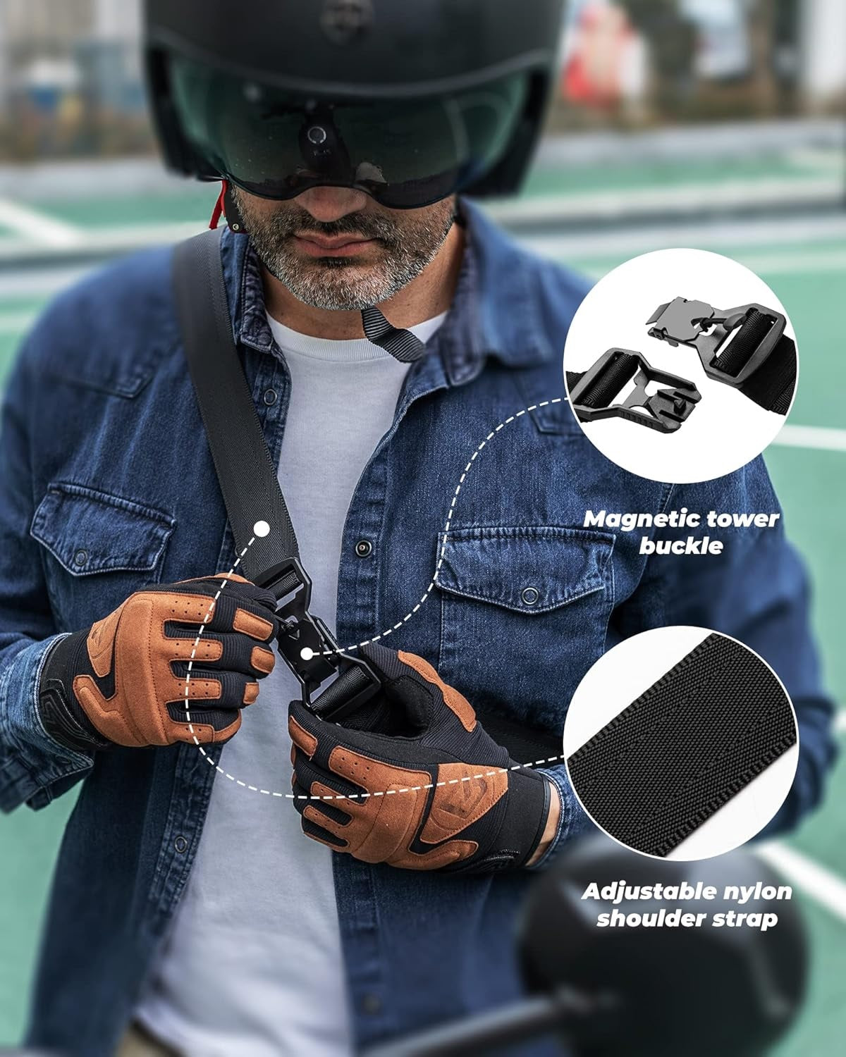 ROCKBROS geanta de ghidon biciclete multifunctionala motocicleta