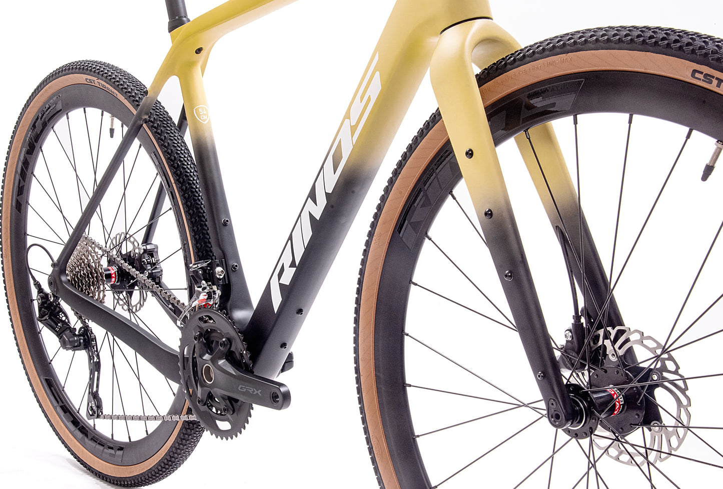 RINOS Bicicleta Gravel Carbon Sandman7.0 Shimano GRX820