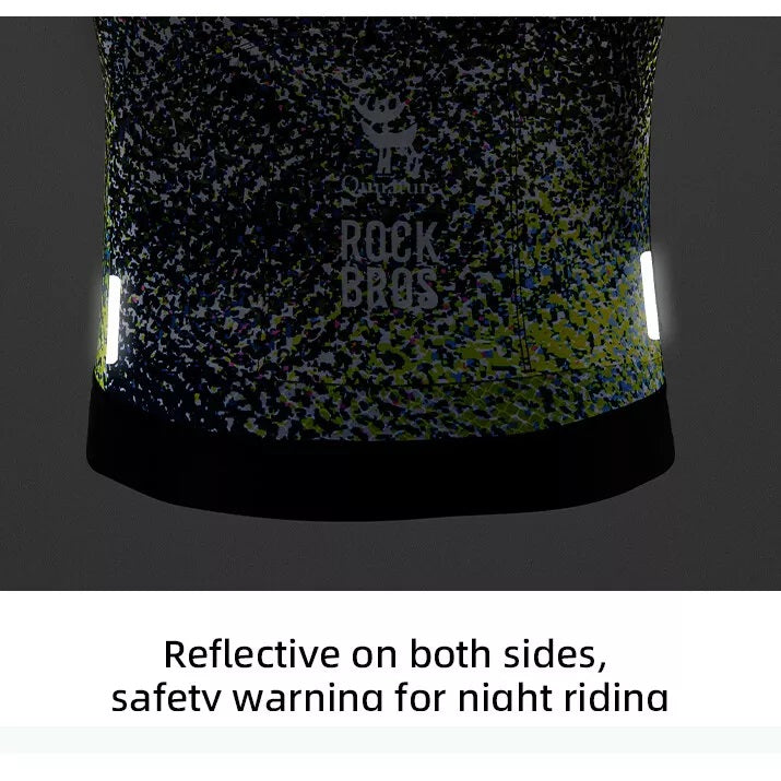 Tricou pentru ciclism pentru bărbați ROCKBROS, cămașă cu mânecă scurtă, îmbrăcăminte pentru ciclism S-4XL