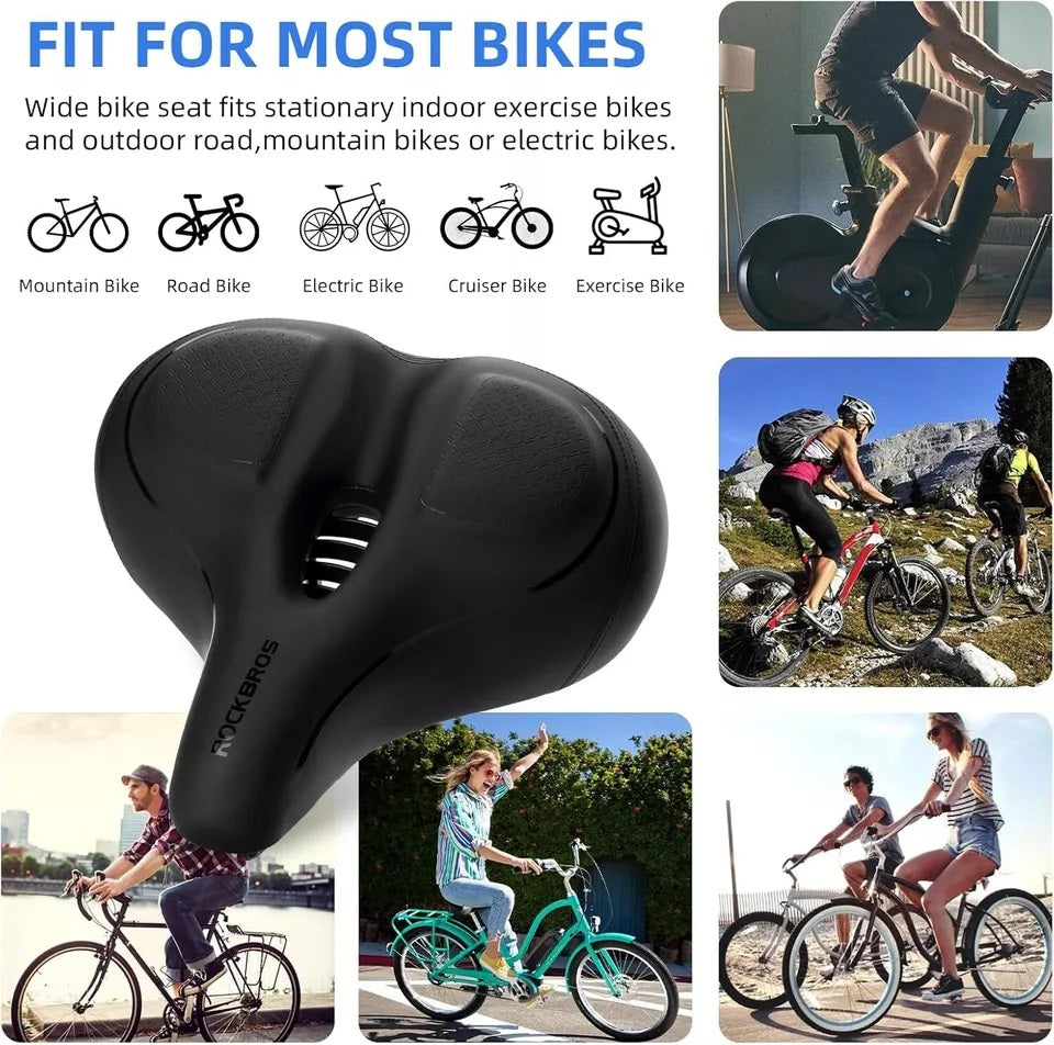 Șa lată de bicicletă ROCKBROS pentru bicicletă de exerciții/scaun de bicicletă Peloton