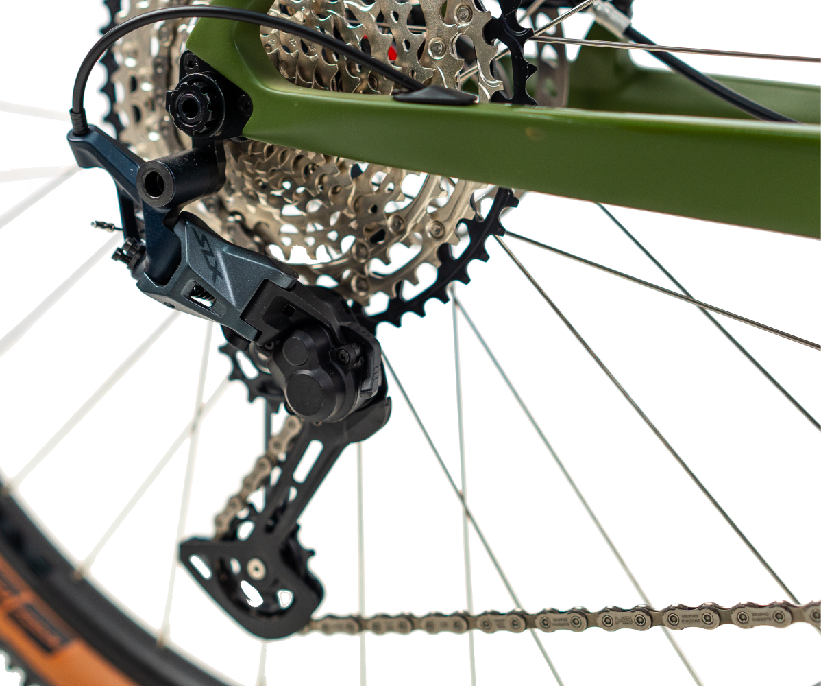RINOS Bicicletă de munte Gaia4.0 Carbon Shimano SLX 12 viteze FOX