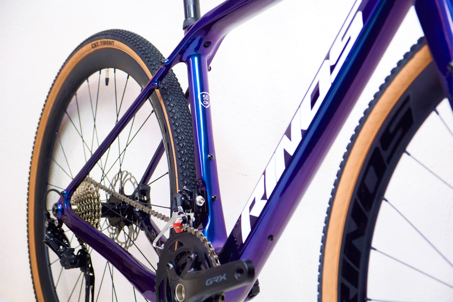 RINOS Bicicleta Gravel Carbon Sandman7.0 Shimano GRX820