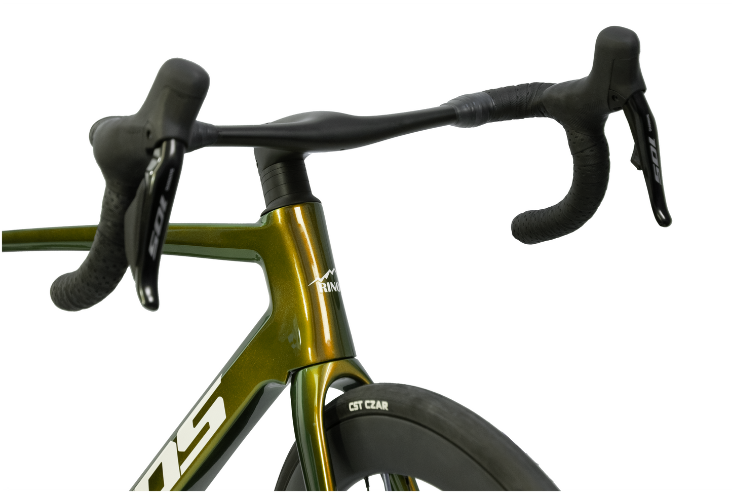 RINOS Bicicletă de Șosea Carbon Odin 6.1 Shimano 105 Di2, 24 viteze