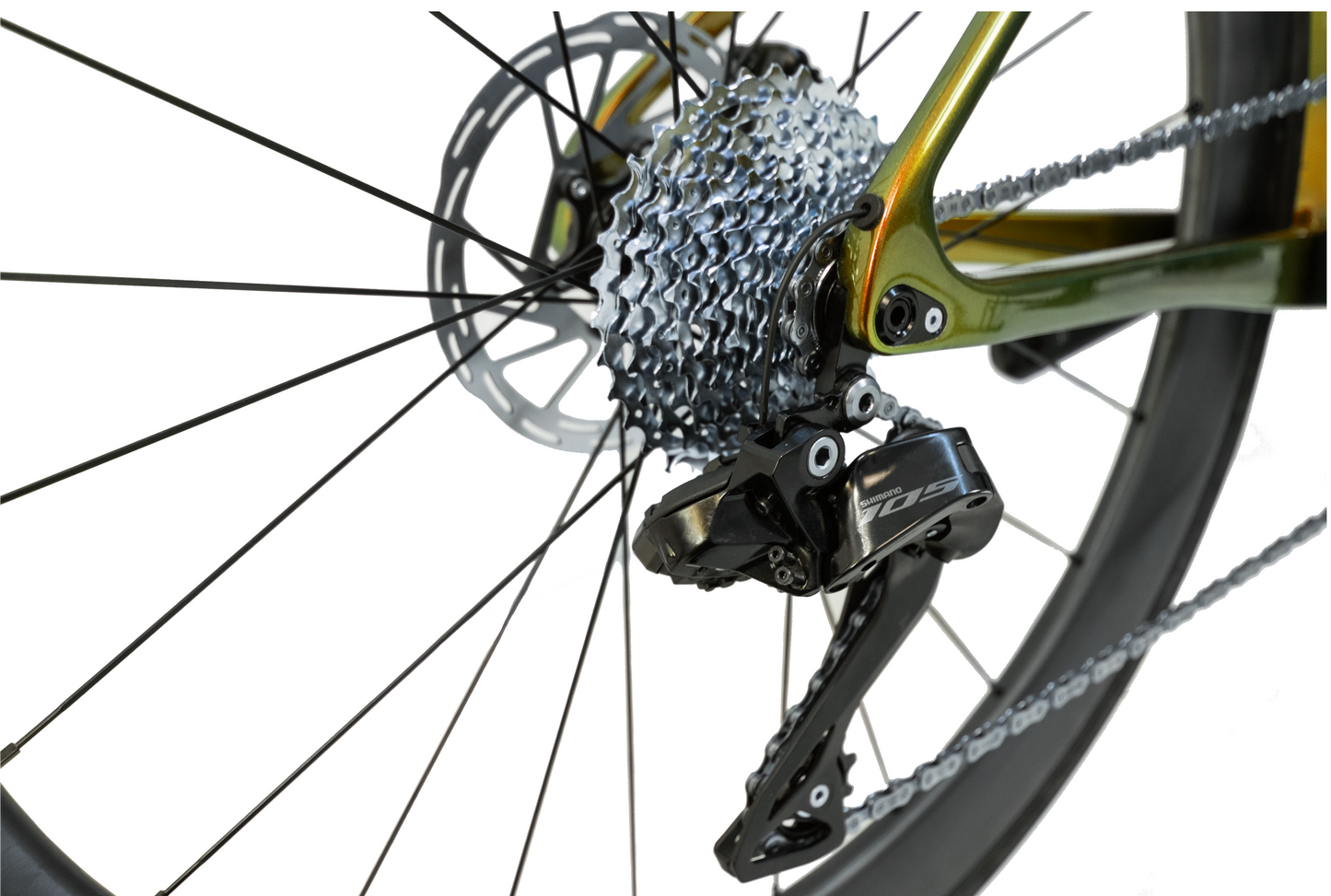 RINOS Bicicletă de Șosea Carbon Odin 6.1 Shimano 105 Di2, 24 viteze