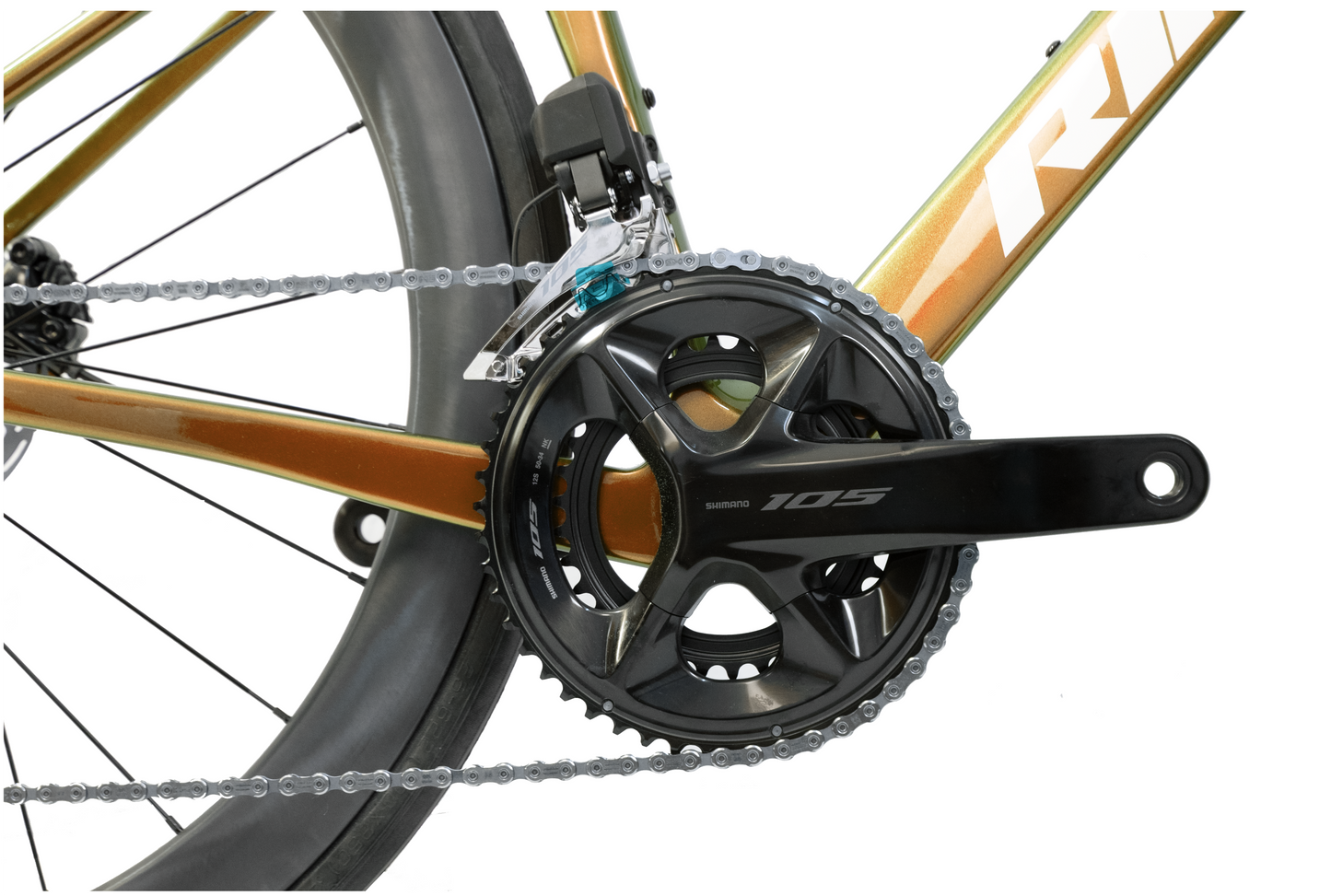 RINOS Bicicletă de Șosea Carbon Odin 6.1 Shimano 105 Di2, 24 viteze