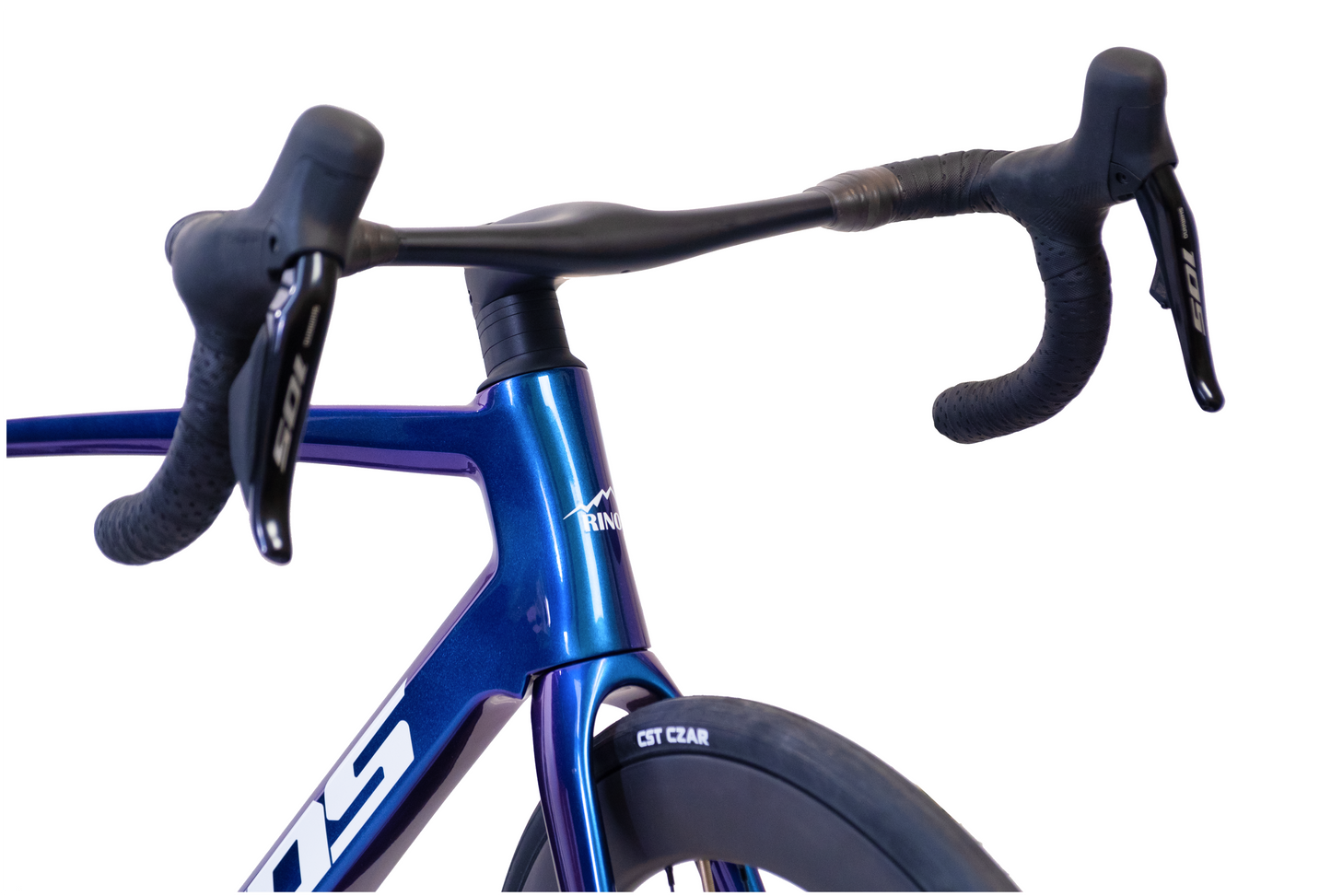 RINOS Bicicletă de Șosea Carbon Odin 6.1 Shimano 105 Di2, 24 viteze