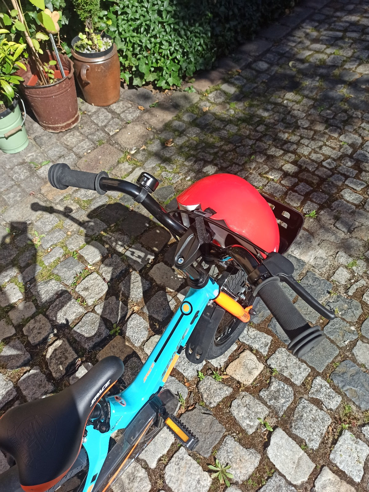 Bicicleta pentru copii SKYS de la 3 la 9 ani 14/16/18 inch albastru portocaliu