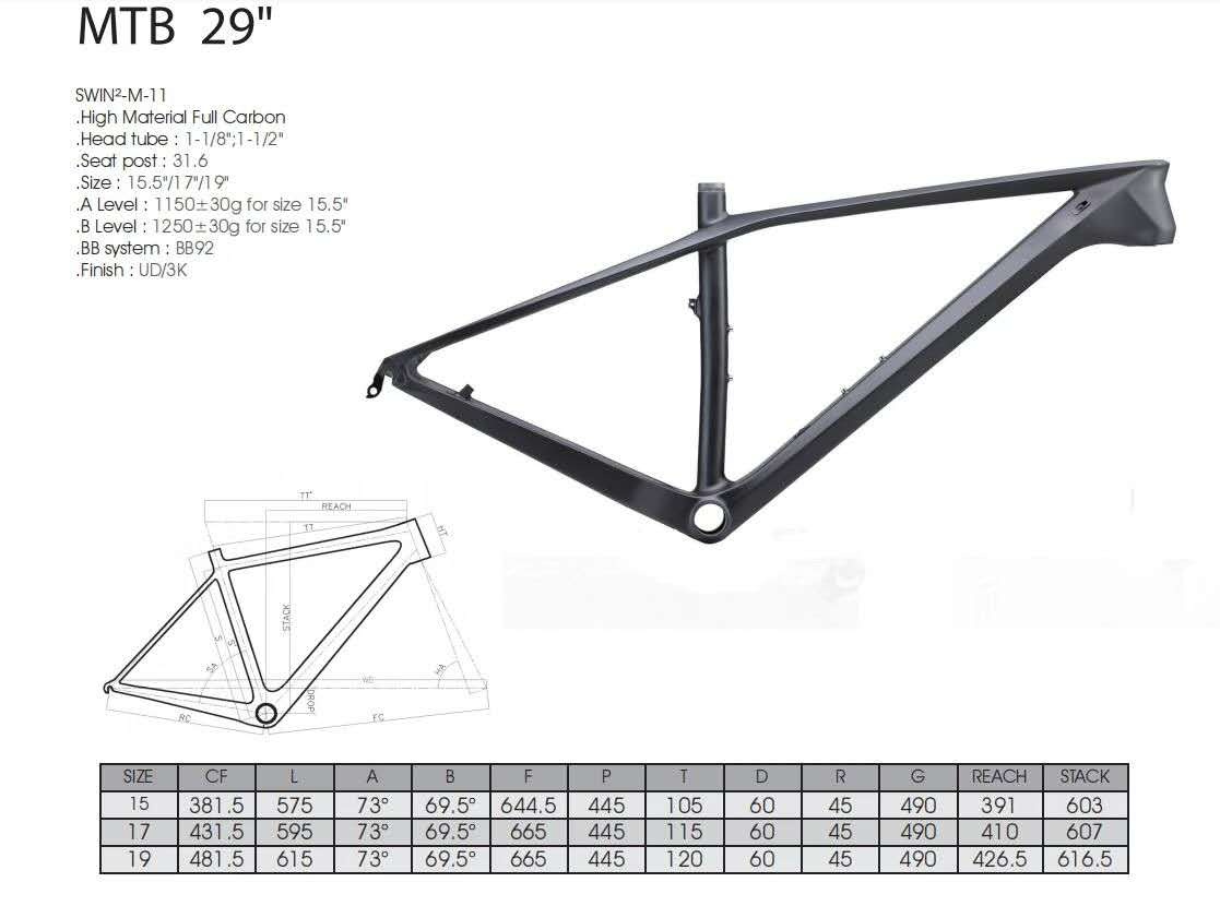 RINOS Bicicletă de munte Gaia4.0 Carbon Shimano SLX 12 viteze FOX