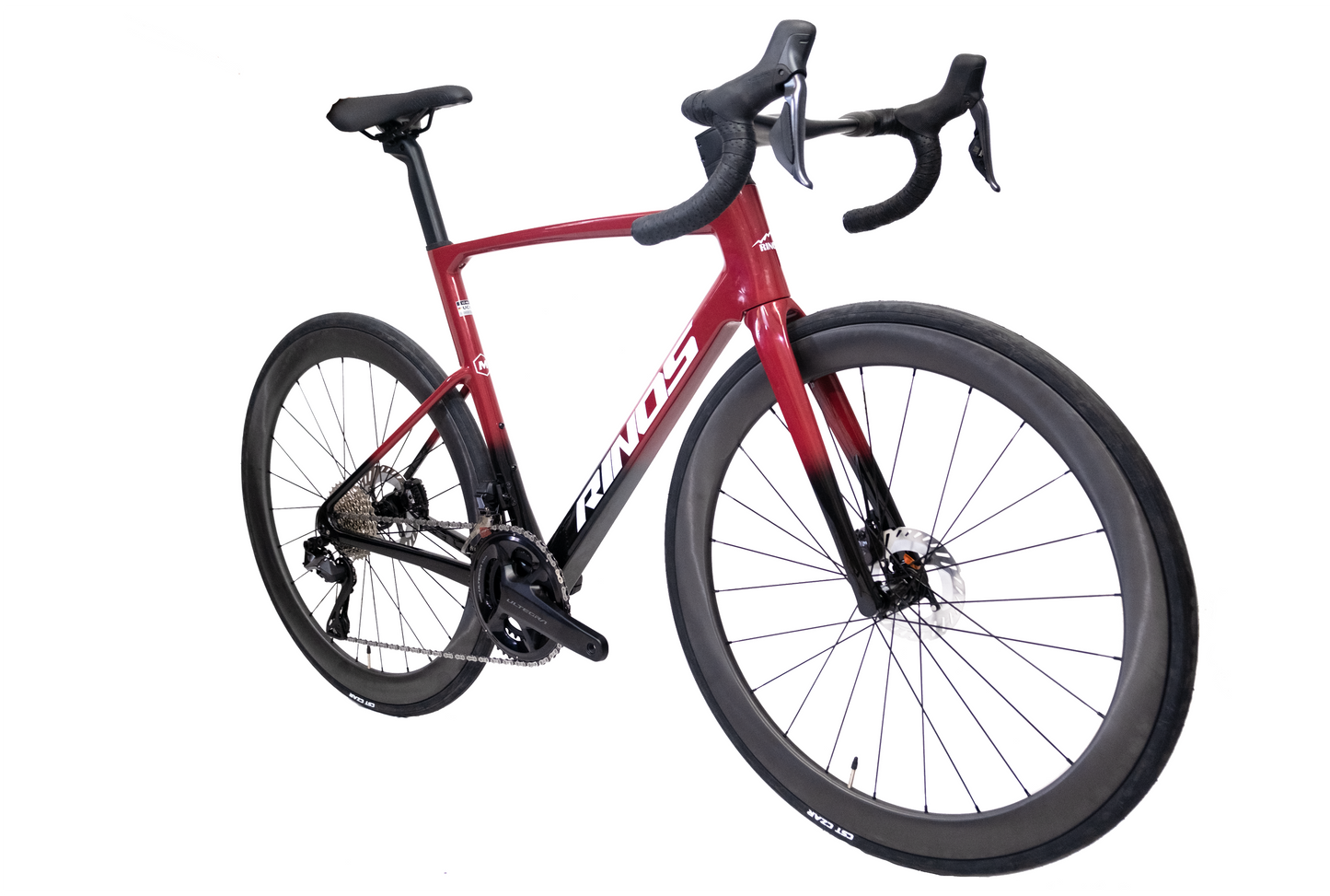 RINOS bicicletă de șosea din carbon Odin7.1 Shimano Ultegra Di2 cu roți din carbon – 24 viteze