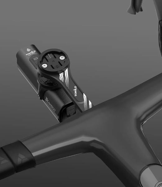 TOWILD Suport prelungitor integrat pentru lumina computerului de biciclete și GoPro