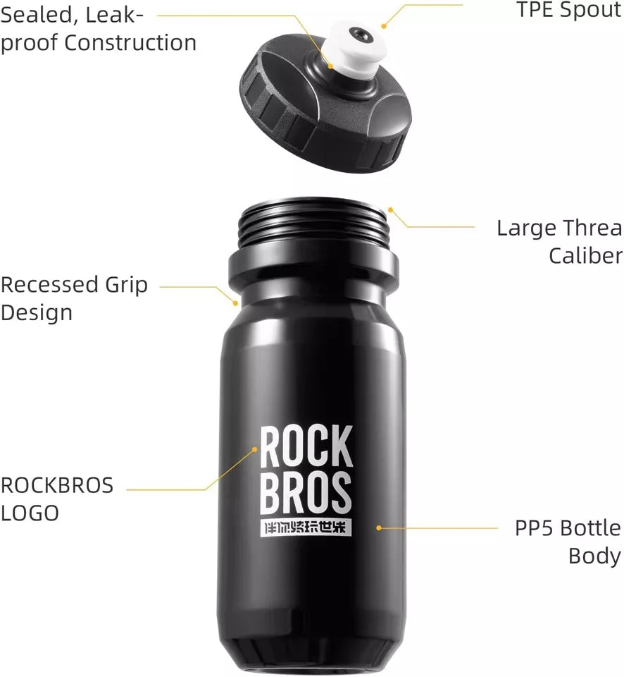 ROCKBROS Biciclete Sticla de Apa 600ml Sticla de baut Sticla de apa Ciclism