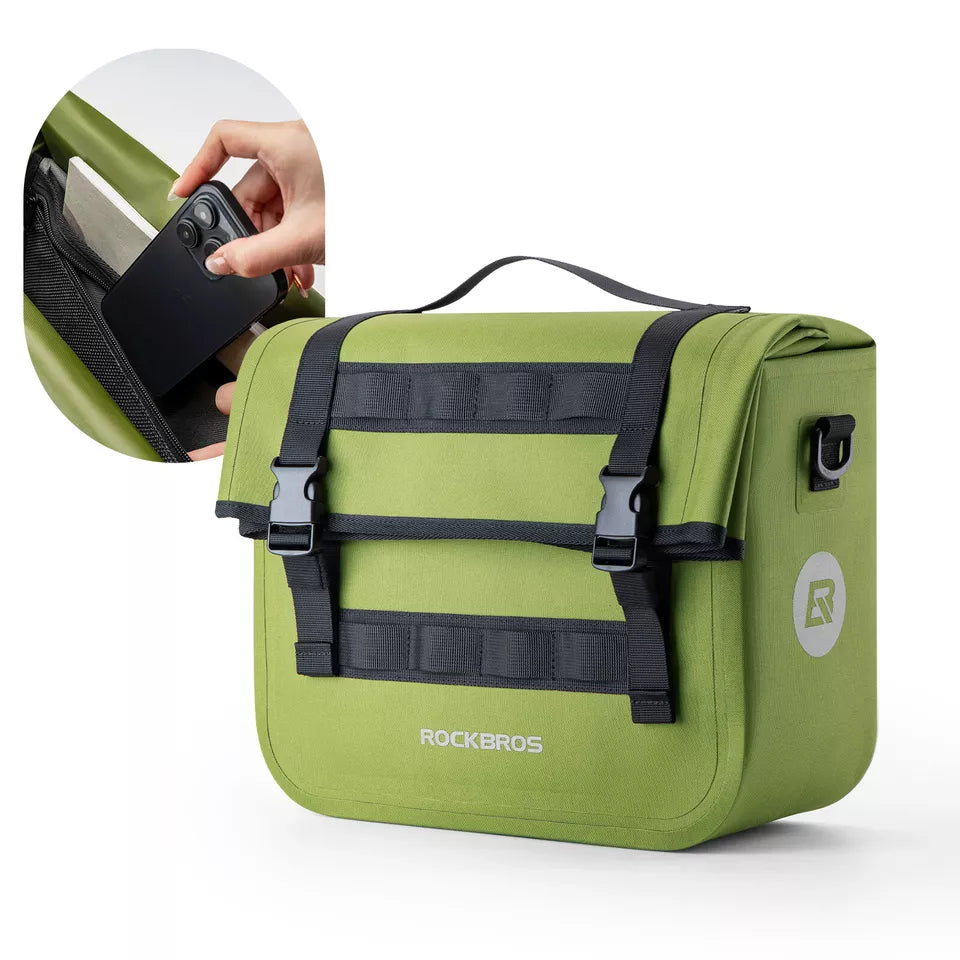 ROCKBROS geanta bagaj pentru bicicleta/motocicleta 600D 9-15L hidrofuga