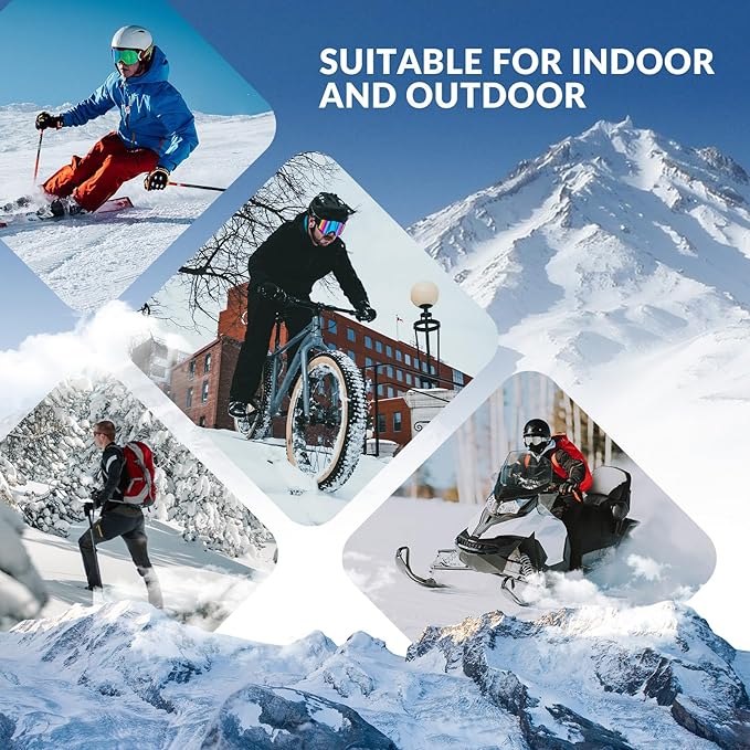 Balaclava Qunature Balaclava Căldură de Iarnă Balaclava Termică Rezistent la vânt Mască de schi pentru activități în aer liber, cum ar fi Ciclism Motociclism Snowboard Schi Încălzitor pentru gât pentru femei/Bărbați Unisex