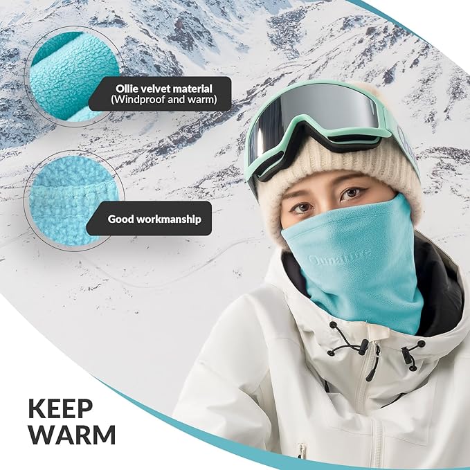 Balaclava Qunature Balaclava Căldură de Iarnă Balaclava Termică Rezistent la vânt Mască de schi pentru activități în aer liber, cum ar fi Ciclism Motociclism Snowboard Schi Încălzitor pentru gât pentru femei/Bărbați Unisex
