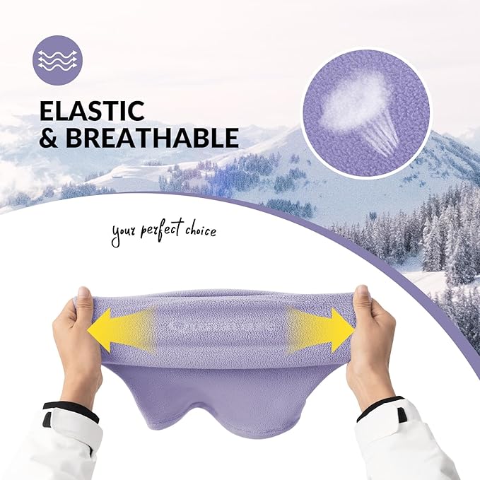 Balaclava Qunature Balaclava Căldură de Iarnă Balaclava Termică Rezistent la vânt Mască de schi pentru activități în aer liber, cum ar fi Ciclism Motociclism Snowboard Schi Încălzitor pentru gât pentru femei/Bărbați Unisex
