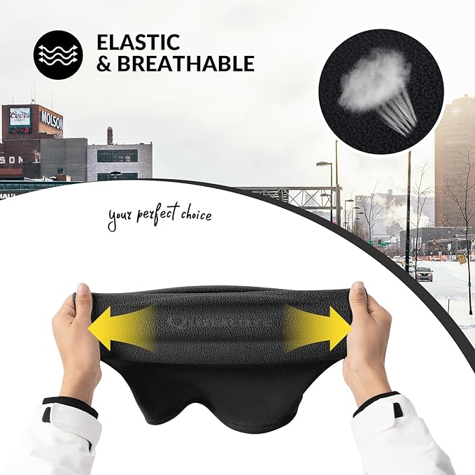 Balaclava Qunature Balaclava Căldură de Iarnă Balaclava Termică Rezistent la vânt Mască de schi pentru activități în aer liber, cum ar fi Ciclism Motociclism Snowboard Schi Încălzitor pentru gât pentru femei/Bărbați Unisex