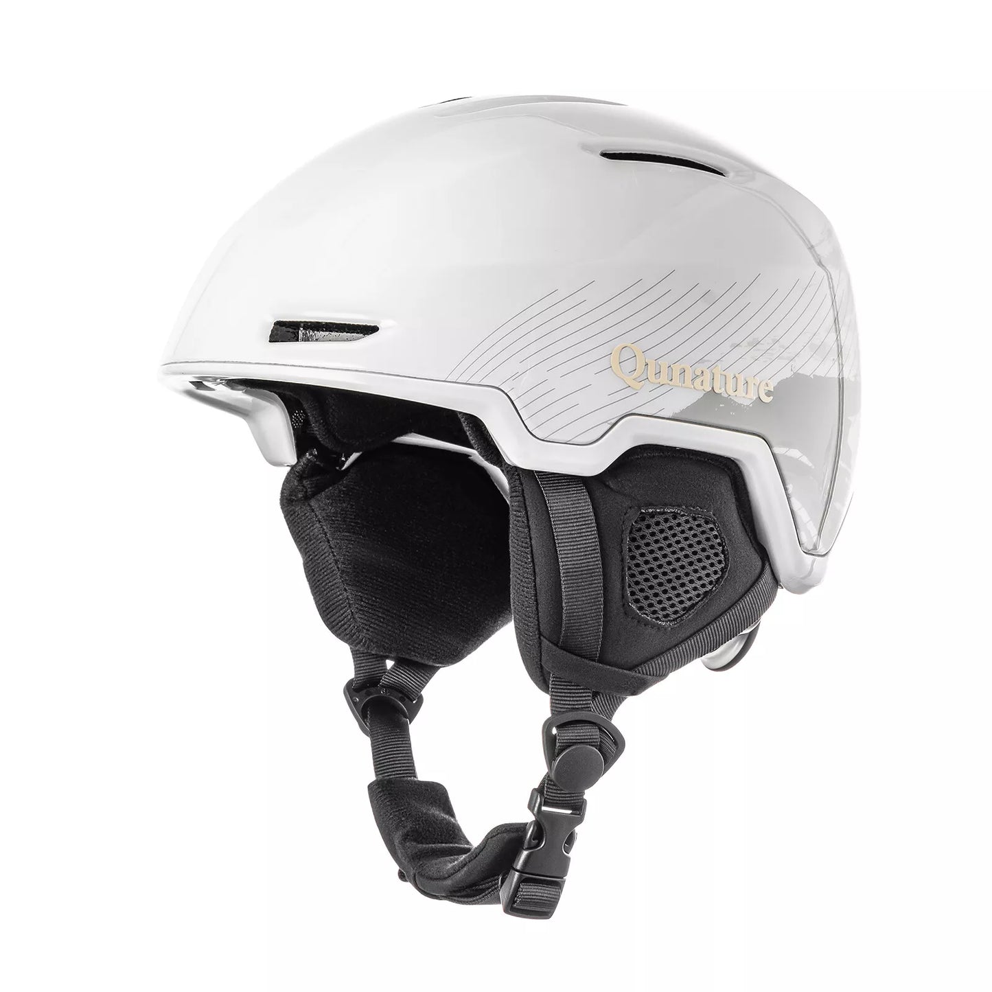 Cască de snowboard/schi Qunature cu căști pentru urechi Cască de snowboard pentru femei și bărbați 54-61 cm