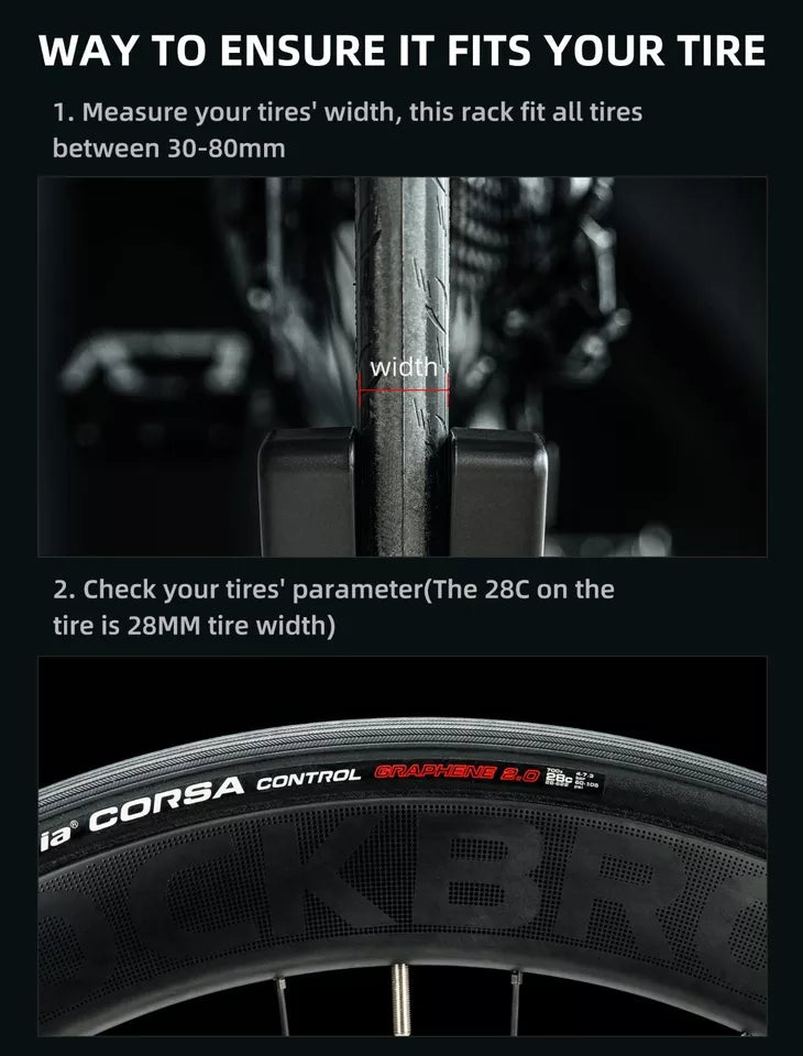 Suport central ROCKBROS pentru toate roțile MTB cu lățime de 2,6-8 cm