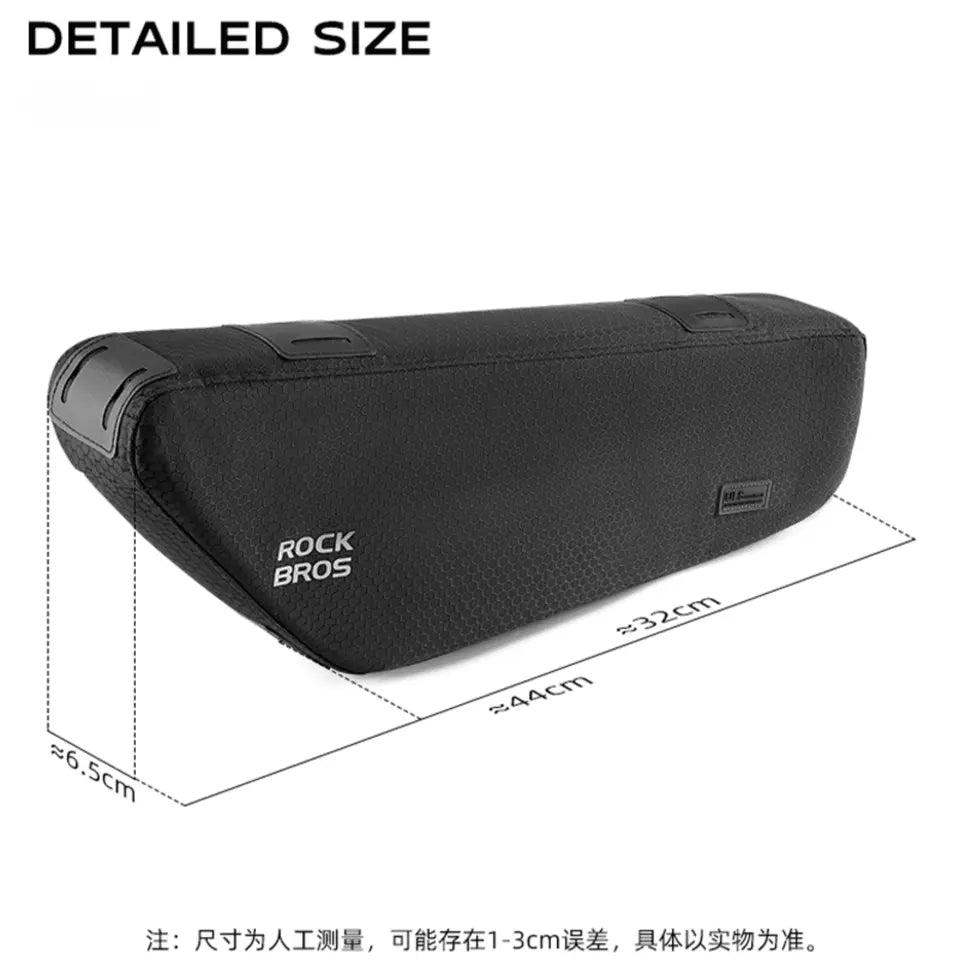 ROCKBROS geanta biciclete geanta cadru geanta triunghiulara detasabila pentru MTB 2.9L