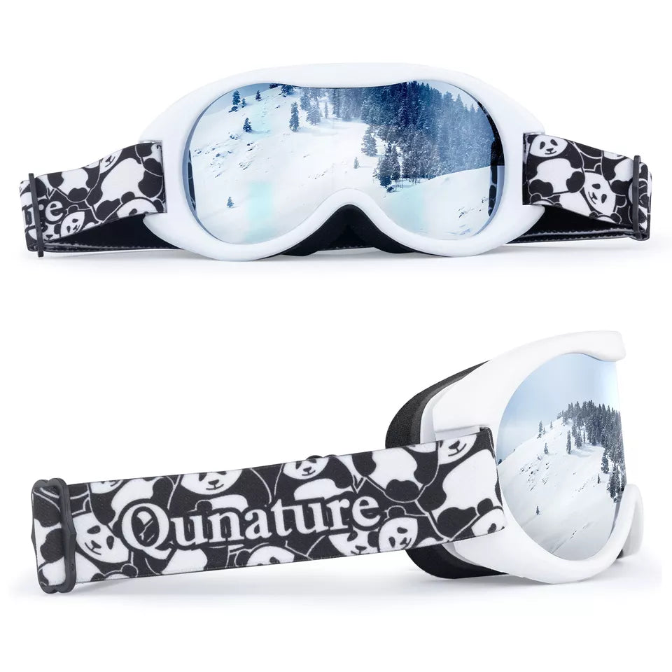 Ochelari de schi Qunature, ochelari de snowboard pentru copii si adulti care poarta ochelari, anti-aburire
