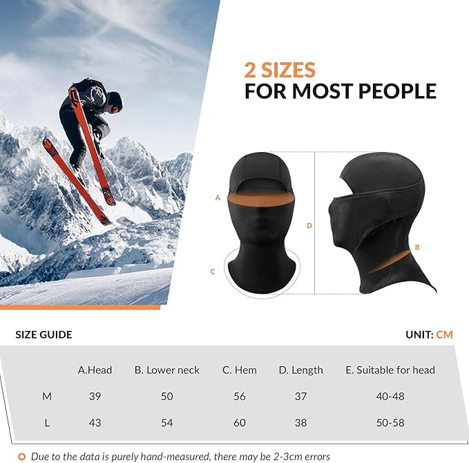 Balaclava Qunature Balaclava Masca de schi iarna Masca de fata rezistenta la vant, respirabila M/L pentru sporturi in aer liber Schi Ciclism Snowboard Motociclism Femei/Barbati