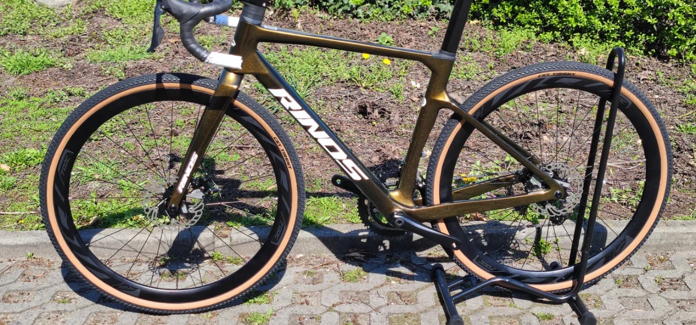 RINOS Bicicleta Gravel Carbon Sandman3.0 Shimano R7000