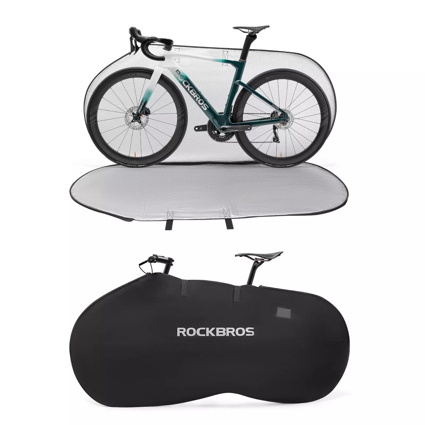 Geantă de transport pentru bicicletă ROCKBROS pentru 1 bicicletă de până la 26 inchi Geantă de depozitare MTB
