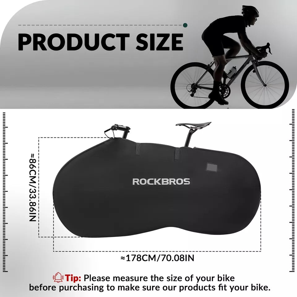 Geantă de transport pentru bicicletă ROCKBROS pentru 1 bicicletă de până la 26 inchi Geantă de depozitare MTB