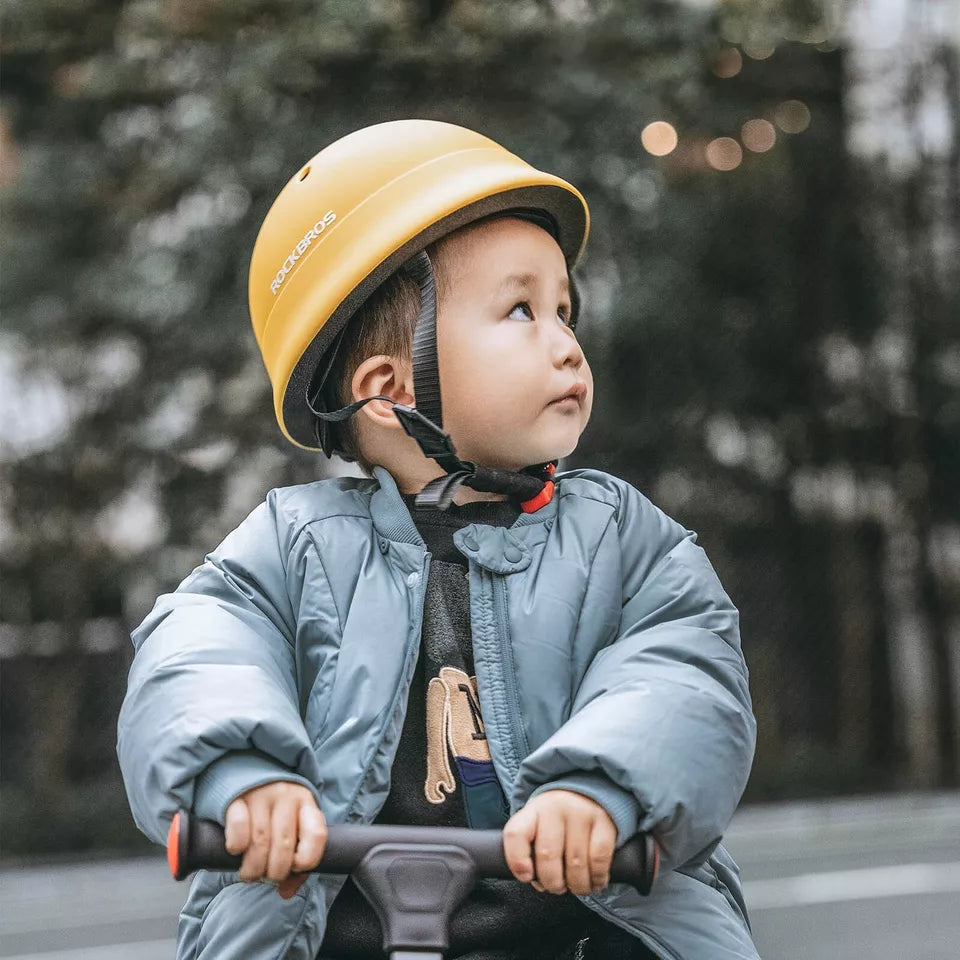 Casca de bicicleta pentru copii ROCKBROS, casca de protectie, casca sport pentru tineret, casca copii pentru 48-52 cm