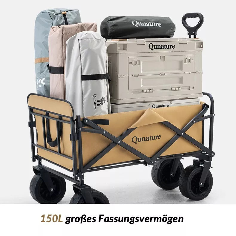 Cărucior de mână de camping QUNATURE 180L