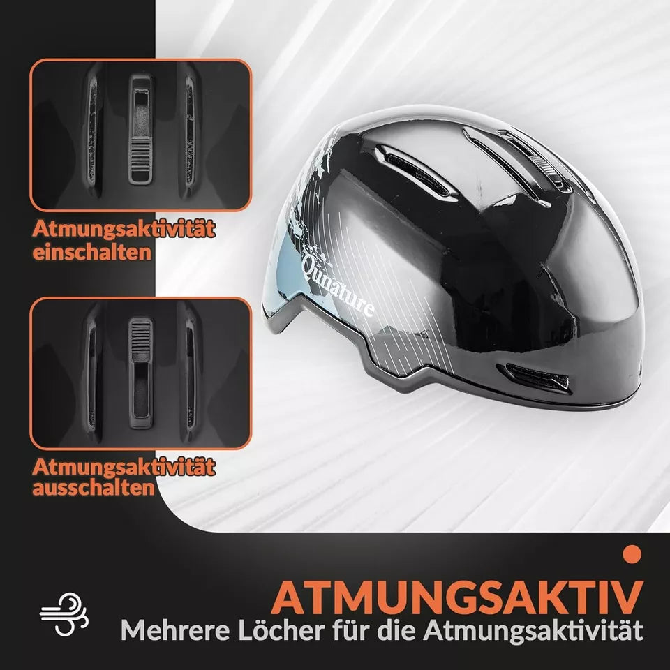 Cască de snowboard/schi Qunature cu căști pentru urechi Cască de snowboard pentru femei și bărbați 54-61 cm