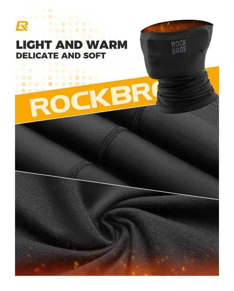 ROCKBROS Half Balaclava Winter Warm Tube Fular Incalzitoare pentru gat Outdoor Unisex