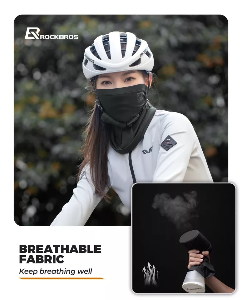ROCKBROS Half Balaclava Winter Warm Tube Fular Incalzitoare pentru gat Outdoor Unisex